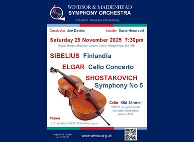 WMSO Autumn Concert 2025 poster