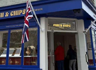 Great British Fish & Chips Shop Front