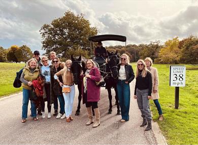 Windsor Carriages group in Windsor Great Park