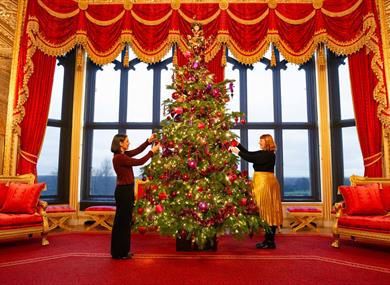 Christmas at Windsor Castle | © Royal Collection Enterprises Limited 2025 | Royal Collection Trust.