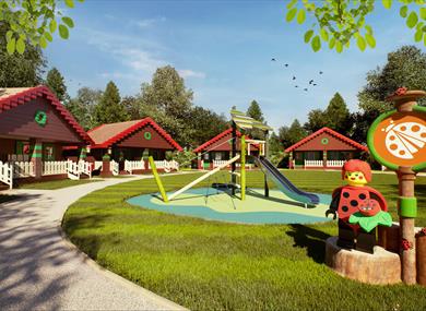 LEGOLAND® Woodland Village | standard lodge cluster