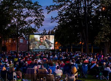 Luna Open Air Cinema at Ascot Racecourse