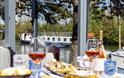 Riverside dining at Mediterranevm Bray
