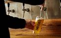 Two Flints Brewery - pulling a pint