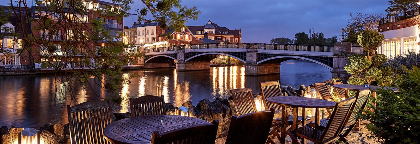 View of the Thames from Sir Christopher Wren Hotel & Spa