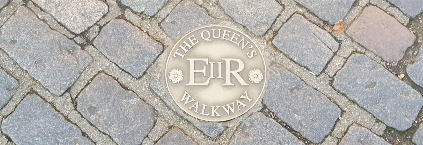 Follow The Queen's Walkway