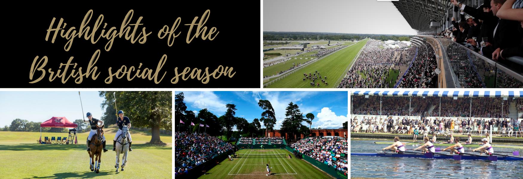 Highlights of the British Social Season