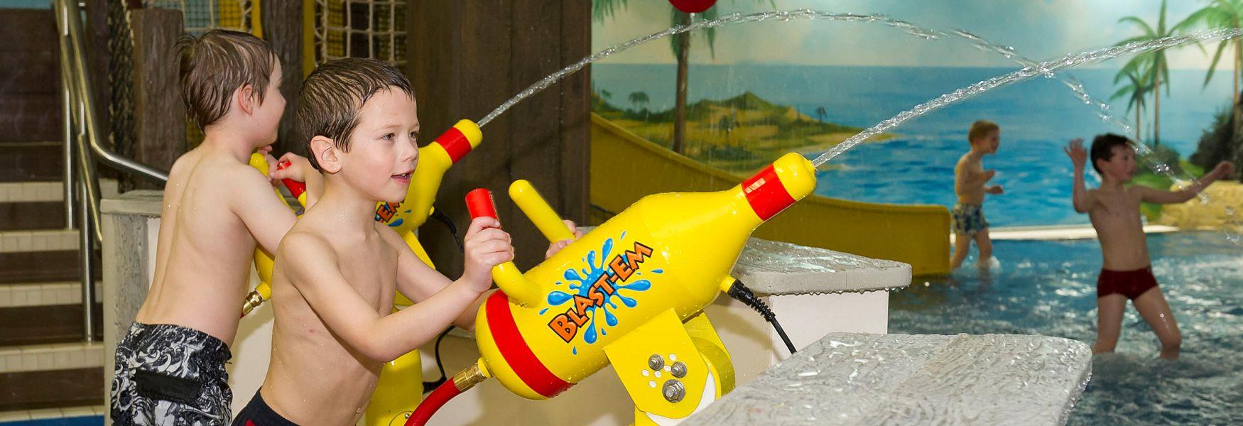 Children will love the LEGO Pirates Themed splash pool at the LEGOLAND hotel