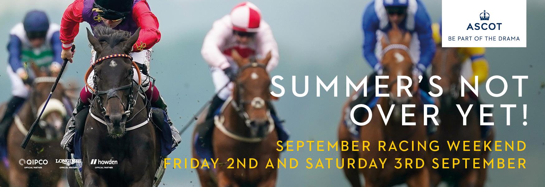 Ascot Racecourse September Racing Weekend|