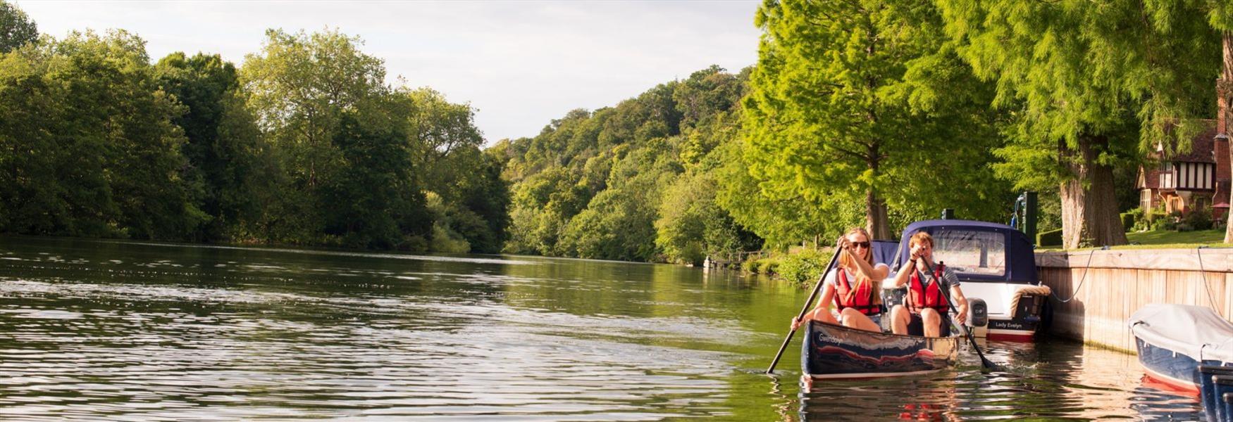 Boating at Cliveden