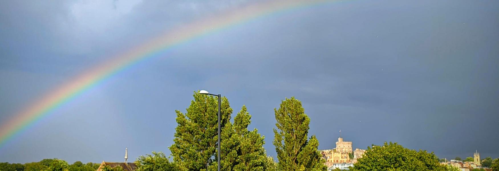 Rainbow over Windsor