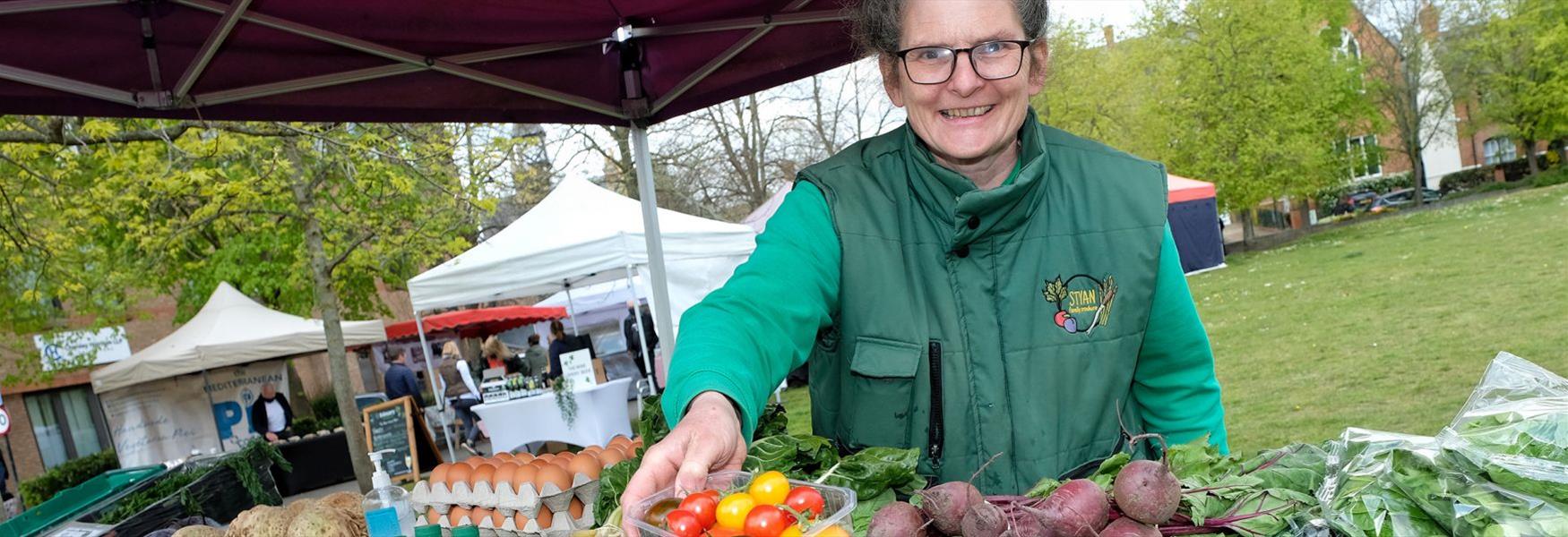 Styan Family Produce, Farmers' Market photo Mike Swift