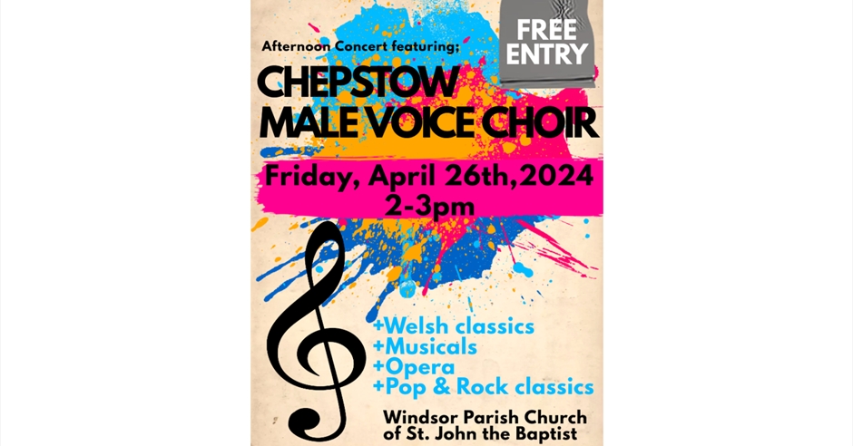 Chepstow Male Voice Choir Concert - Visit Windsor