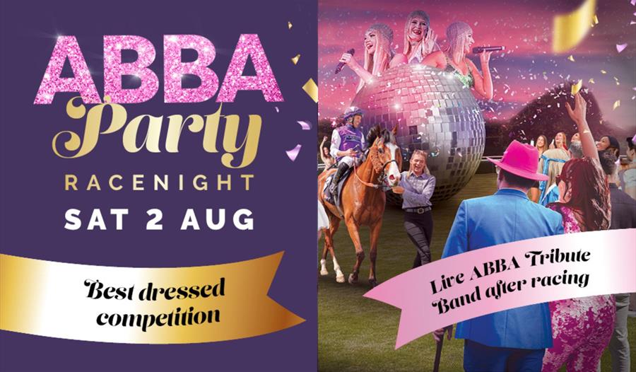 ABBA Party Racenight at Royal Windsor Racecourse