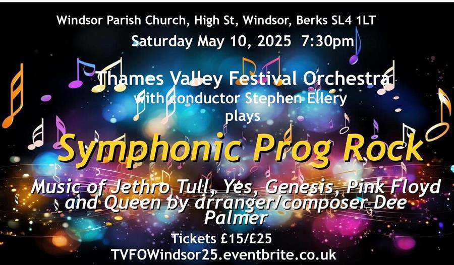 Thames Valley Festival Orchestra - Symphonic Prog Rock poster