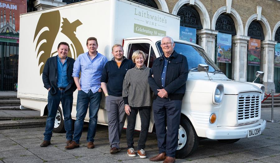 Laithwaites Wine | Tony Laithwaite and family