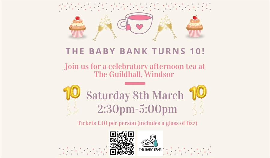 Baby Bank Guildhall Afternoon Tea graphic