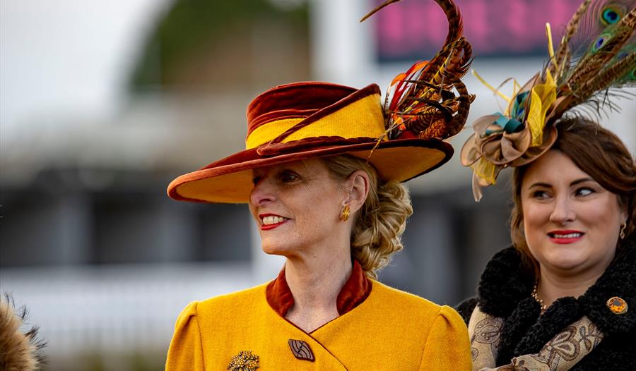 Winter Ladies Day at Royal Windsor Racecourse
