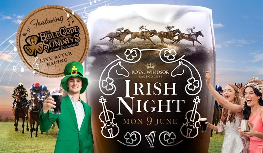 Irish Night 2025 at Windsor Races graphic