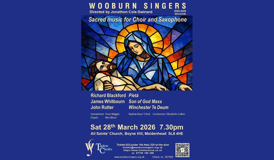Wooburn Singers Concert poster
