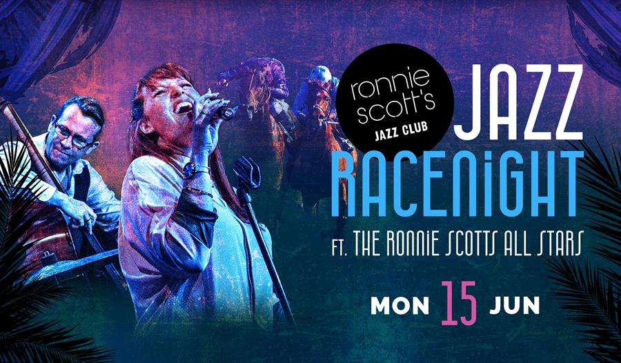Ronnie Scott's Racenight at Royal Windsor Racecourse graphic