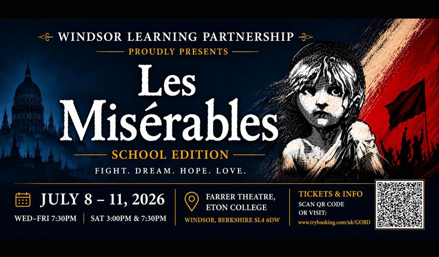 Les Miserables Windsor Upper Schools graphic