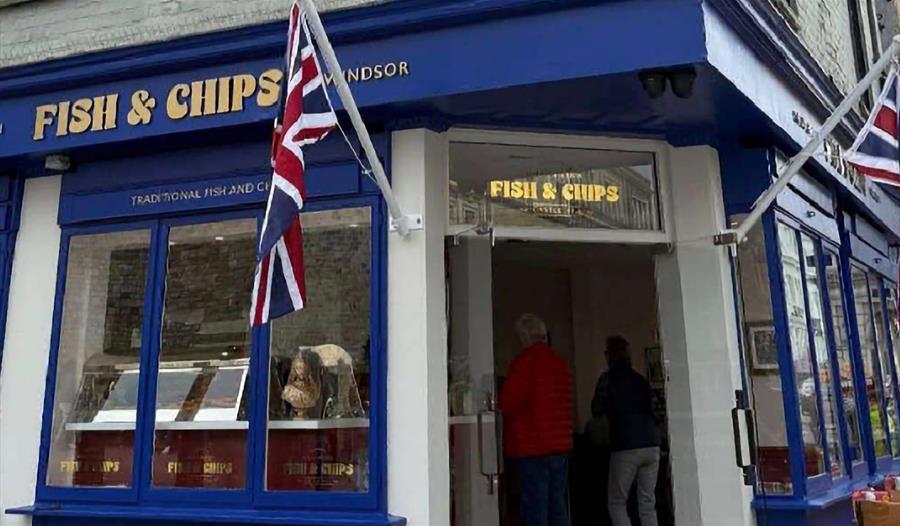 Great British Fish & Chips Shop Front
