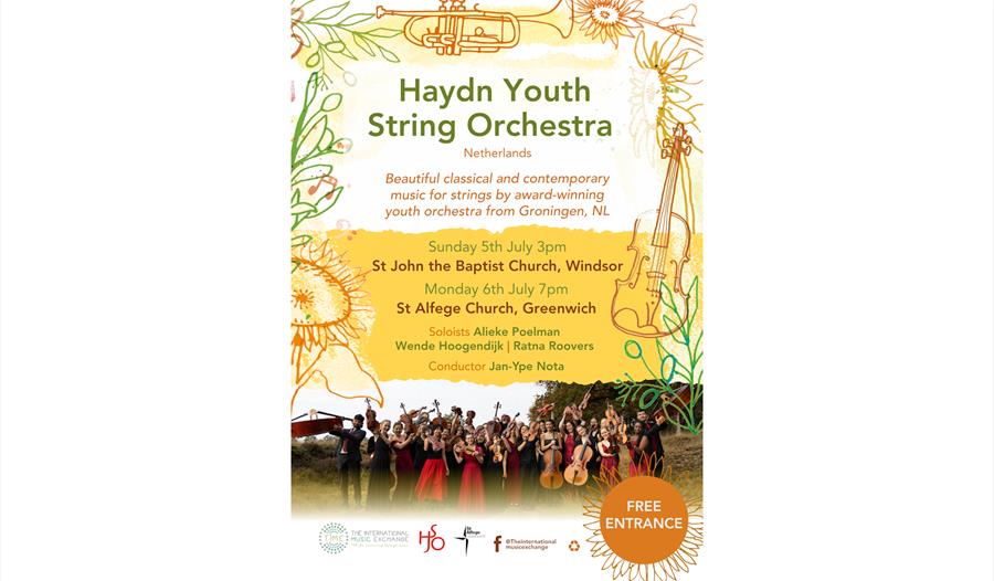 Haydn Youth String Orchestra - poster