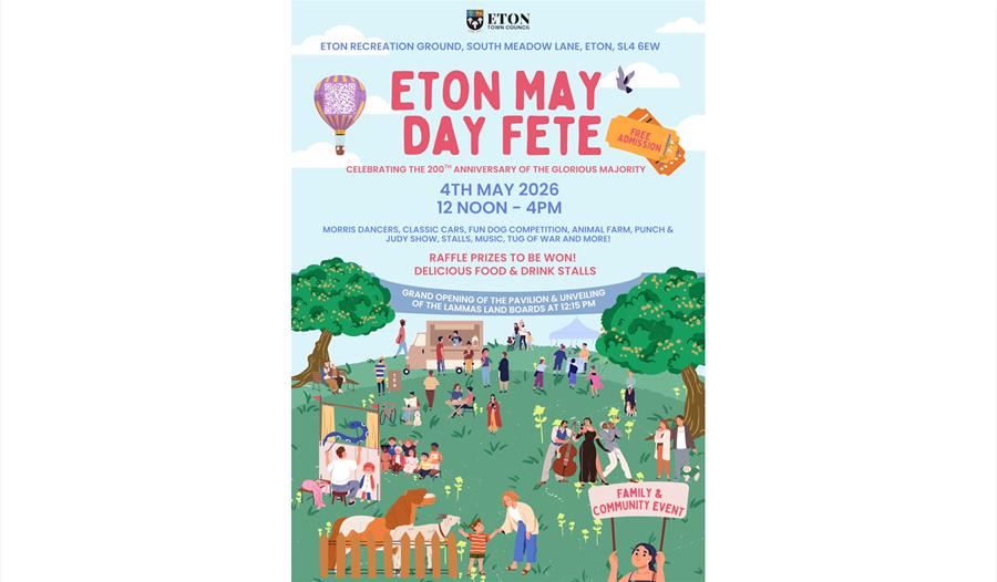 Eton May Day Fete poster
