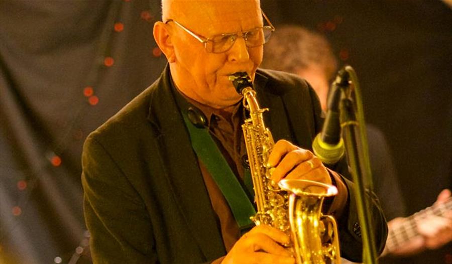 Alex Forsyth playing Sax