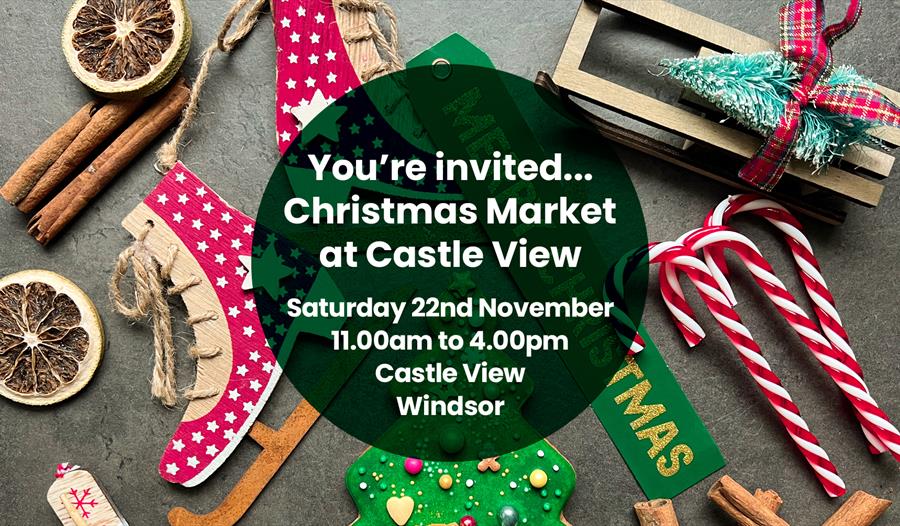 Christmas Market - Castle View