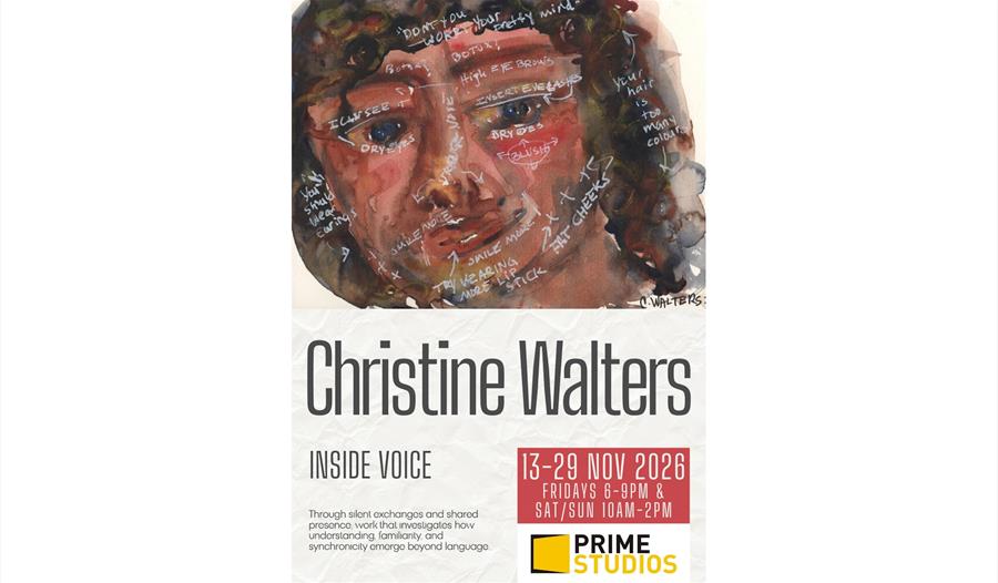 Christine Walters: Inside Voice Exhibition Poster