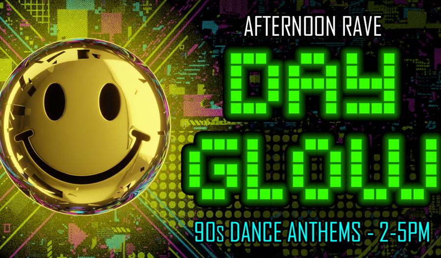 Day Glow - smiley face graphic