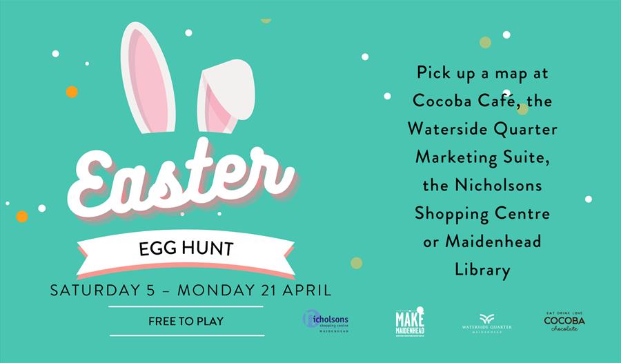 Maidenhead Easter Egg hunt graphic