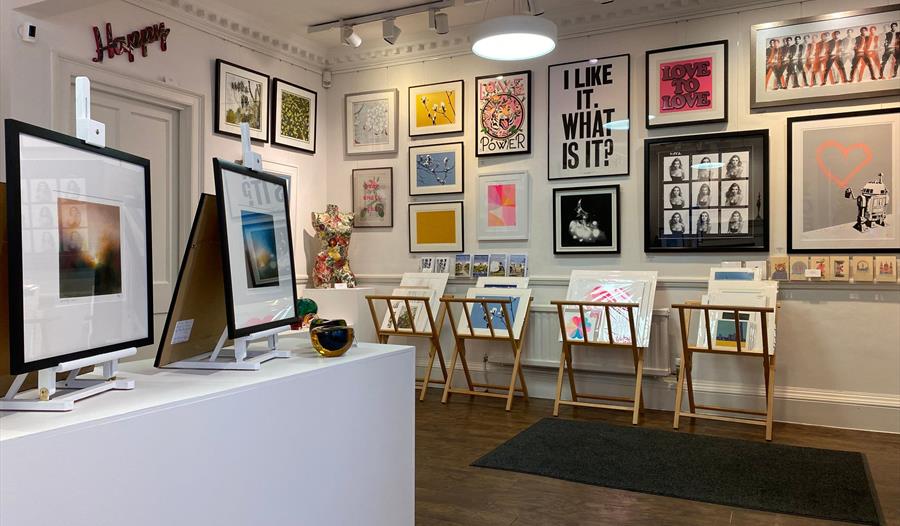 Interior of the Gallery at Ice