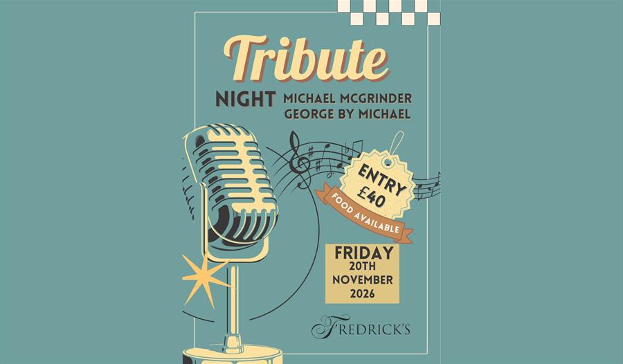 George Michael Tribute Night poster