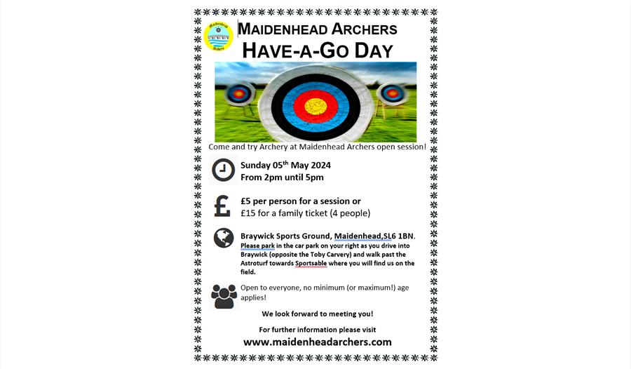 Maidenhead Archers "Have-A-Go"