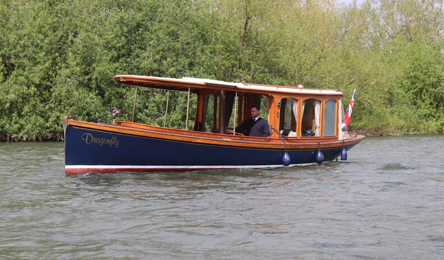 Boating at Bray | Dragonfly on the River Thames