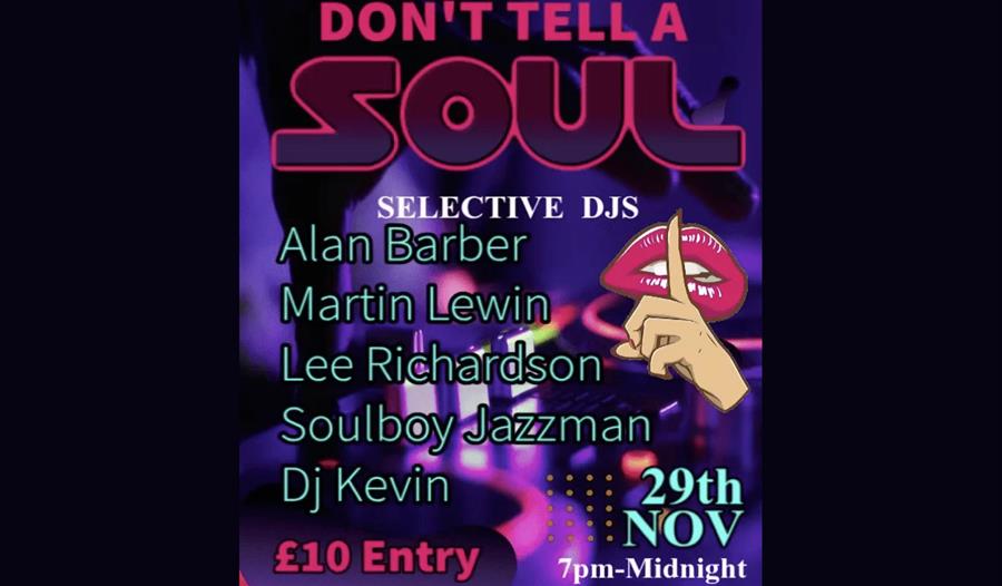 Don't Tell a Soul graphic