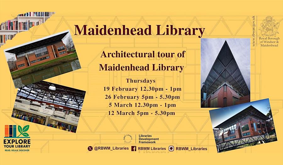 Maidenhead Architecture Tours poster