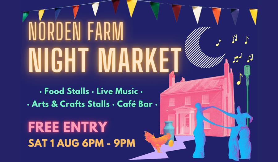 Norden Farm Night Market graphic