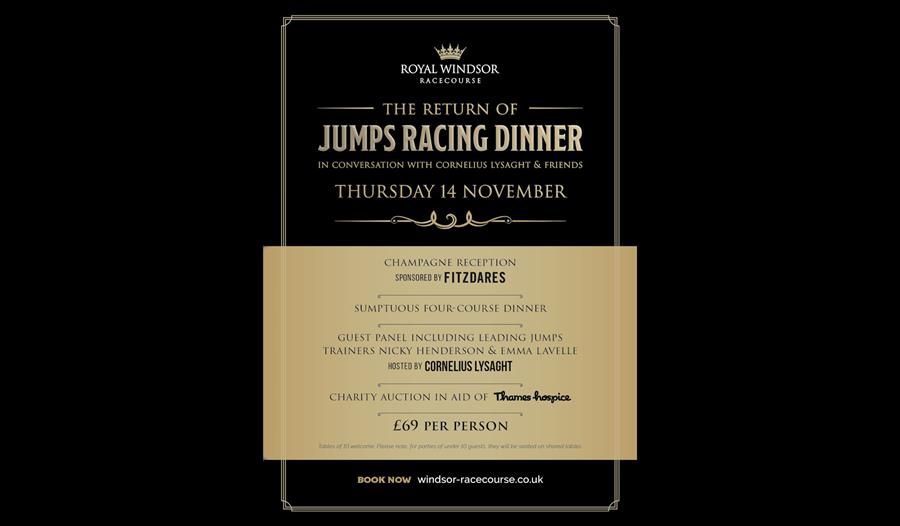 Racecourse Dinner Poster