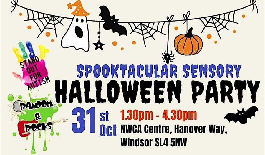 Spooktacular Sensory Halloween Party graphic