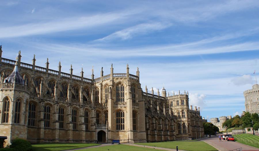St George's Chapel South Front, image courtesy Dean & Canons of Windsor