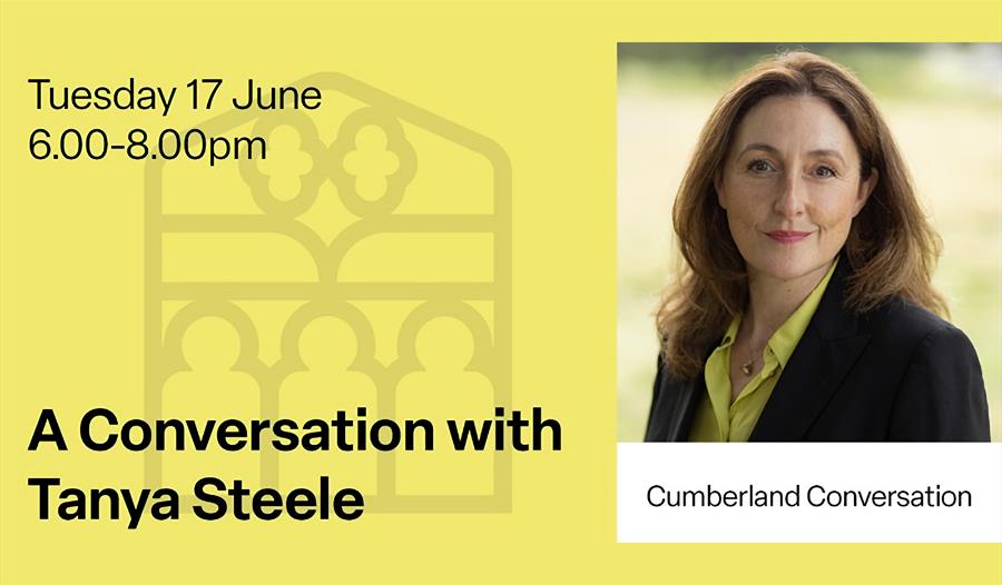 Cumberland Conversation - Tanya Steele CBE portrait