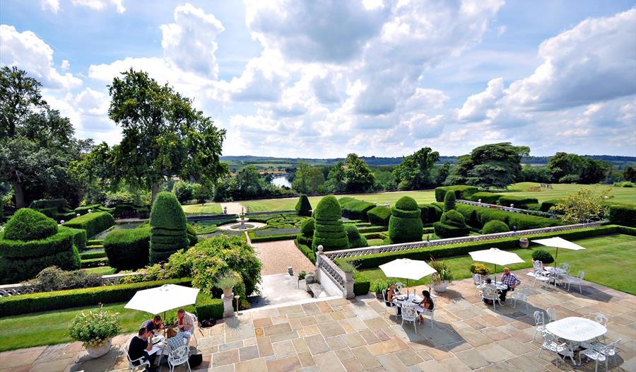 Danesfield House terrace