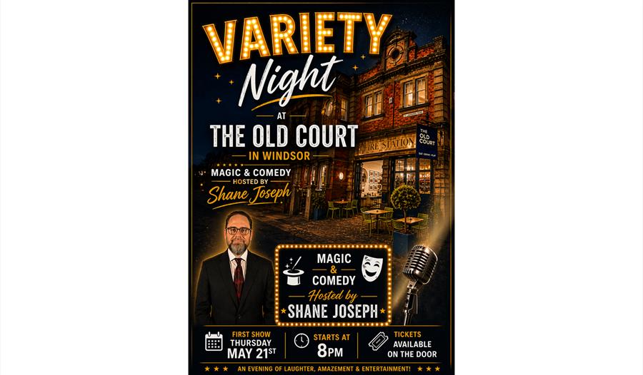 Variety Night at The Old Court poster