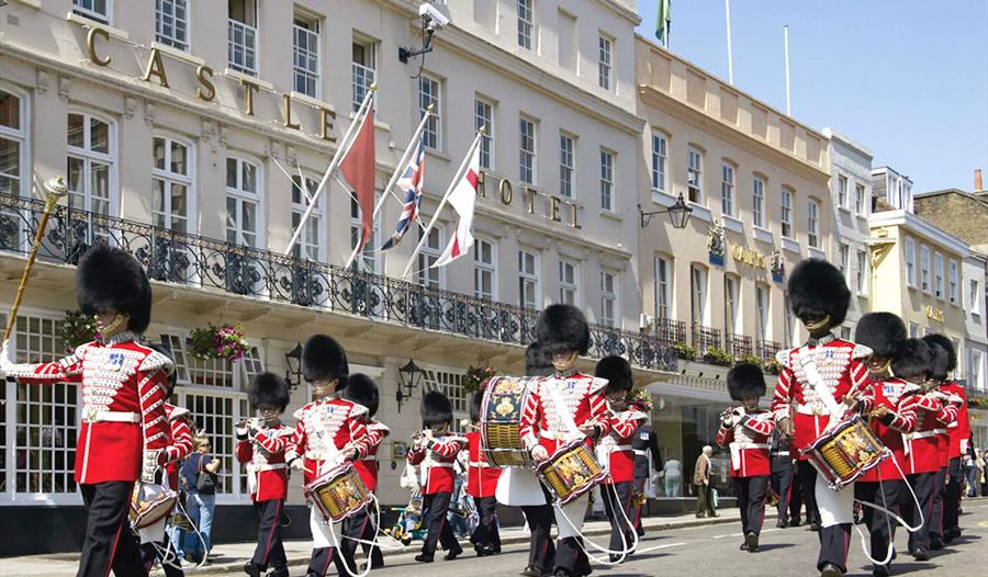 The Castle Hotel Windsor | guard march