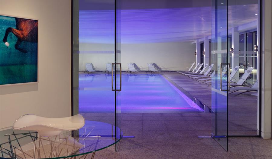 The Spa at Coworth Park Swimming Pool Entrance