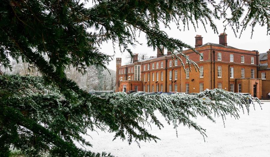 Cumberland Lodge in the winter
